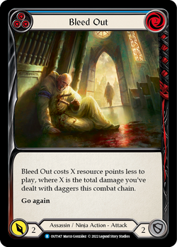 Bleed Out (Blue)