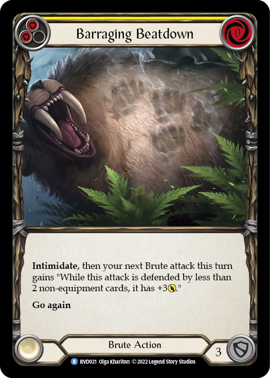 Barraging Beatdown