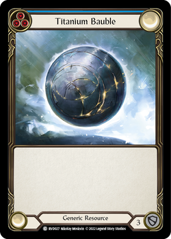 Titanium Bauble - RVD