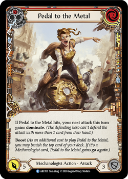 Pedal to the Metal (Red) (Unlimited)