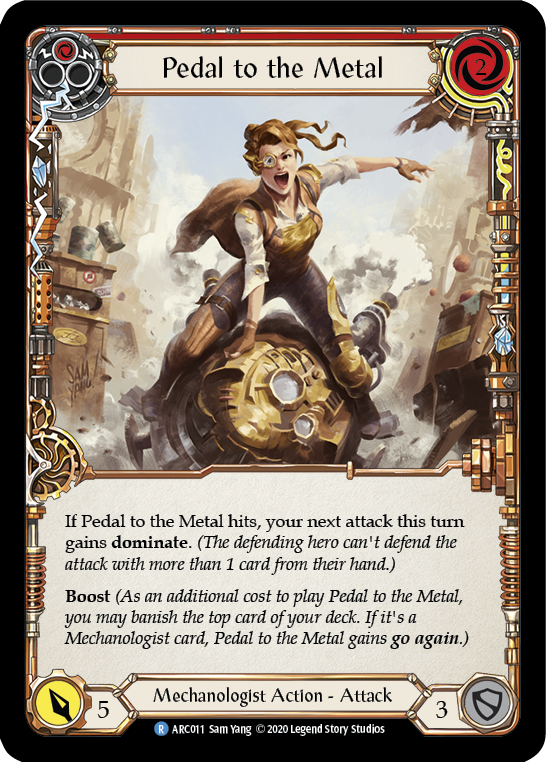 Pedal to the Metal (Red) (Unlimited)