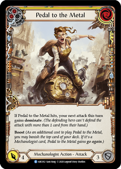 Pedal to the Metal (Yellow) (Unlimited)