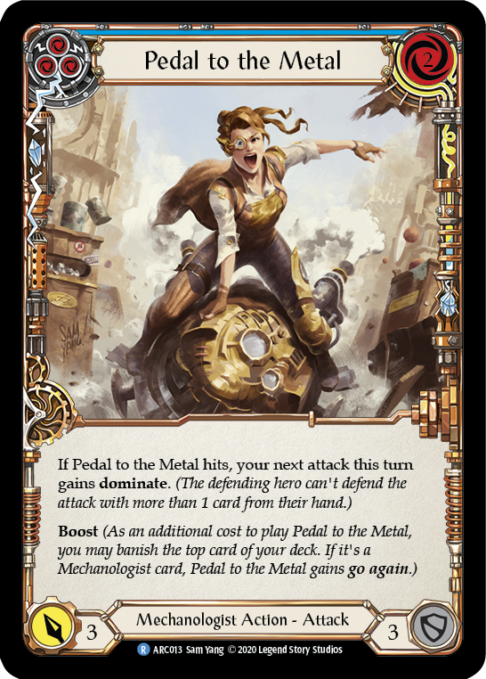 Pedal to the Metal (Blue) (Unlimited)