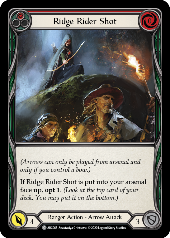 Ridge Rider Shot (Red) (Unlimited)