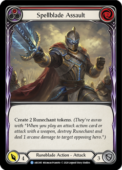 Spellblade Assault (Red) (Unlimited)