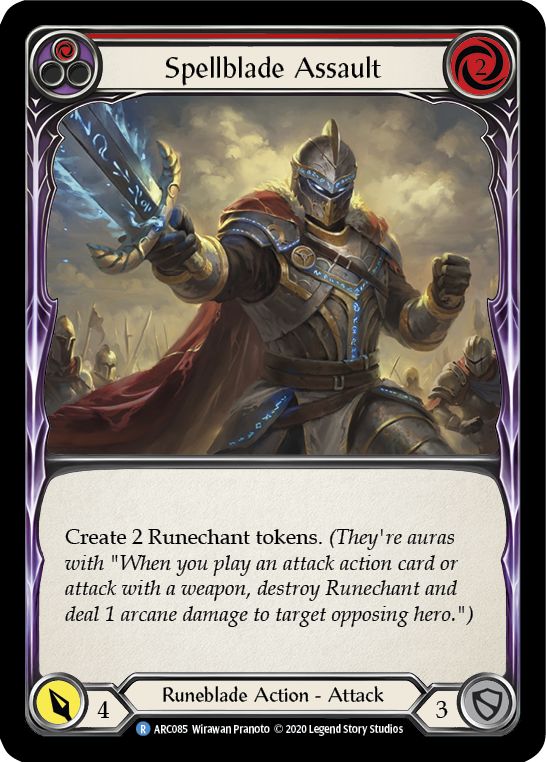 Spellblade Assault (Red) (Unlimited)
