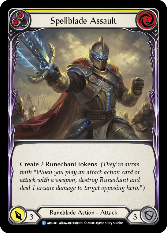 Spellblade Assault (Yellow) (Unlimited)