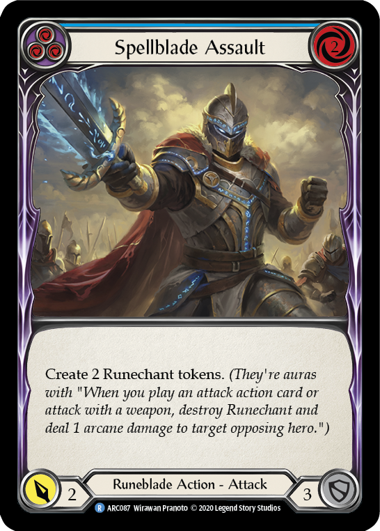 Spellblade Assault (Blue) (Unlimited)