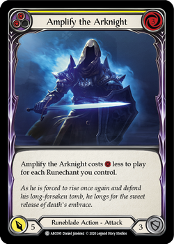 Amplify the Arknight (Yellow) (Unlimited)