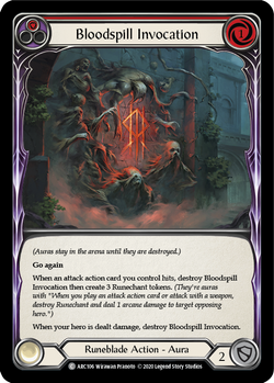 Bloodspill Invocation (Red) (Unlimited)