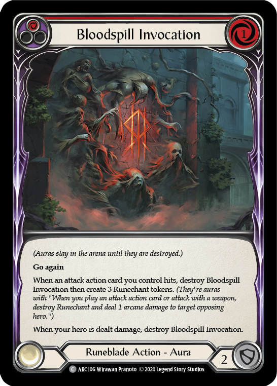 Bloodspill Invocation (Red) (Unlimited)