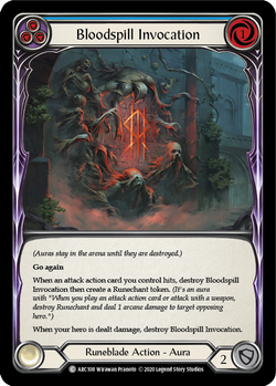 Bloodspill Invocation (Blue) (Unlimited)