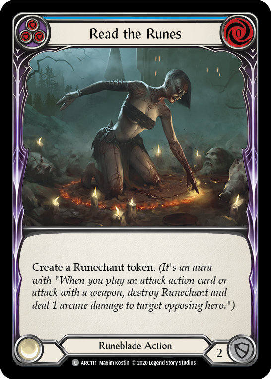 Read the Runes (Blue) (Unlimited)