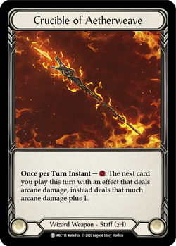 Crucible of Aetherweave (Unlimited)
