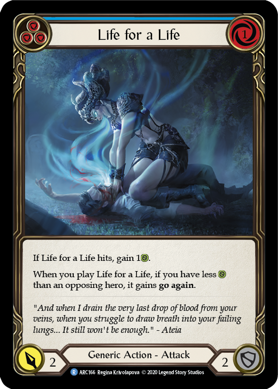 Life for a Life (Blue) (Unlimited)