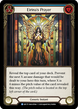 Eirina's Prayer (Blue) (Unlimited)