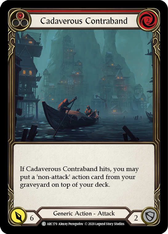 Cadaverous Contraband (Red) (Unlimited)
