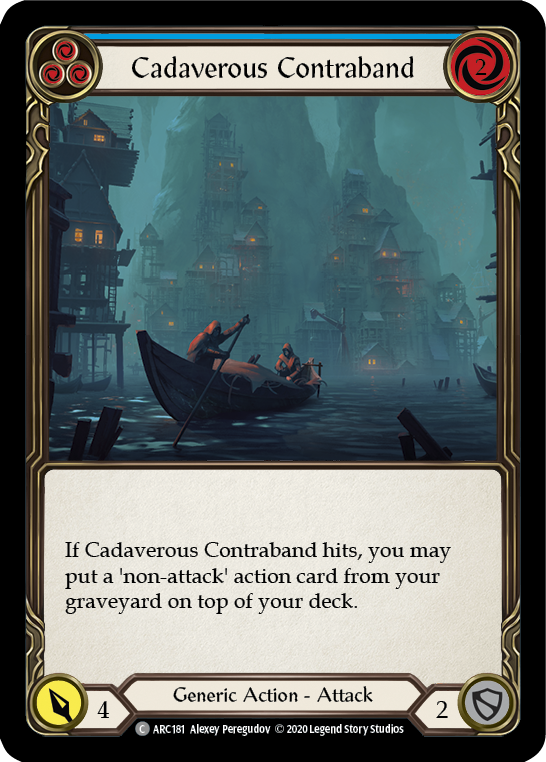 Cadaverous Contraband (Blue) (Unlimited)