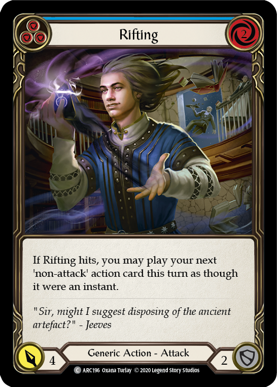 Rifting (Blue) (Unlimited)