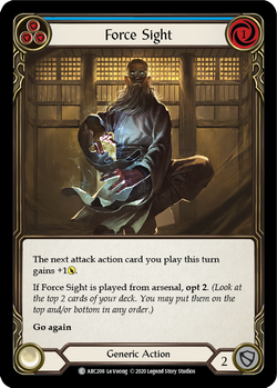 Force Sight (Blue) (Unlimited)