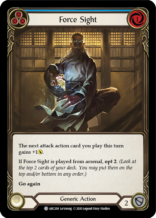 Force Sight (Blue) (Unlimited)