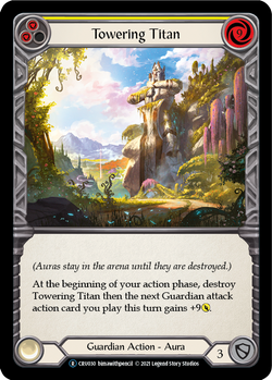 Towering Titan (Yellow) - Foil