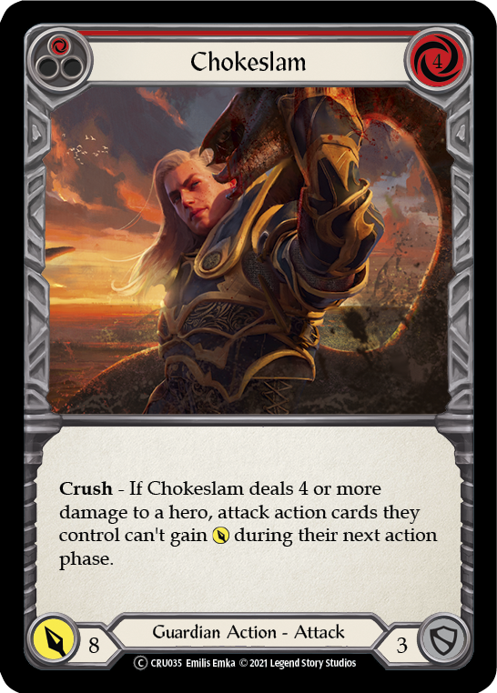 Chokeslam (Red) - Foil