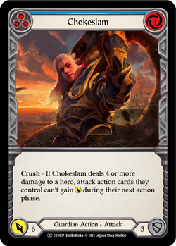 Chokeslam (Blue) - Foil