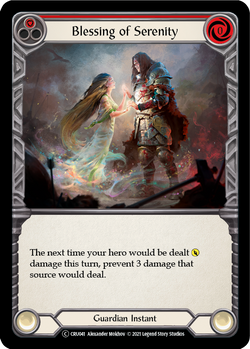 Blessing of Serenity (Red)