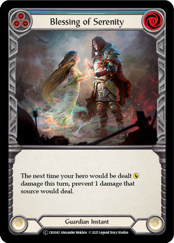 Blessing of Serenity (Blue)