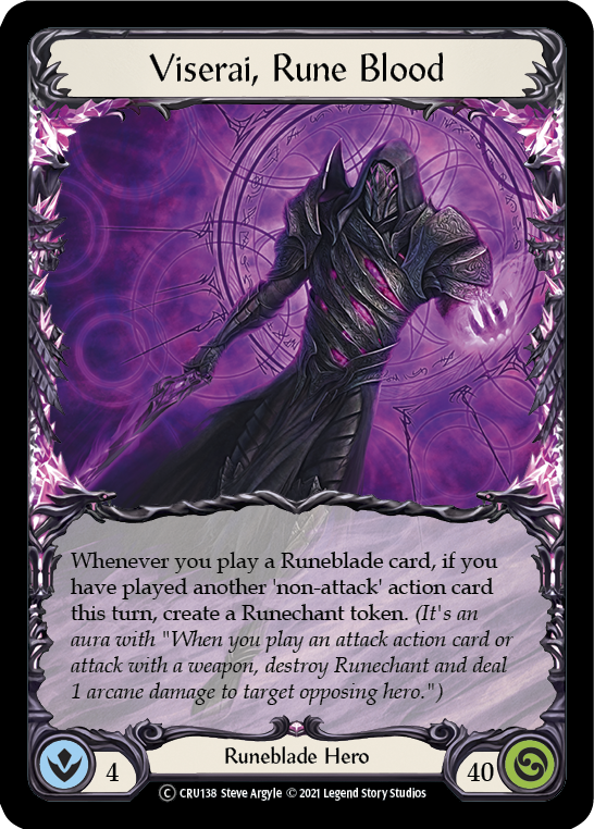 Viserai, Rune Blood