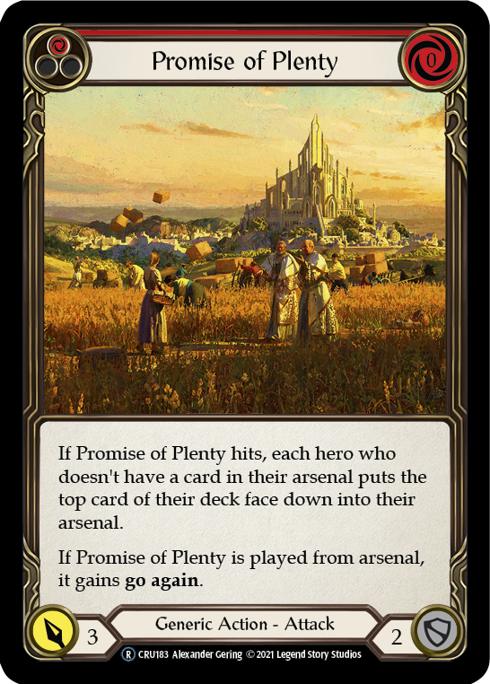 Promise of Plenty (Red)
