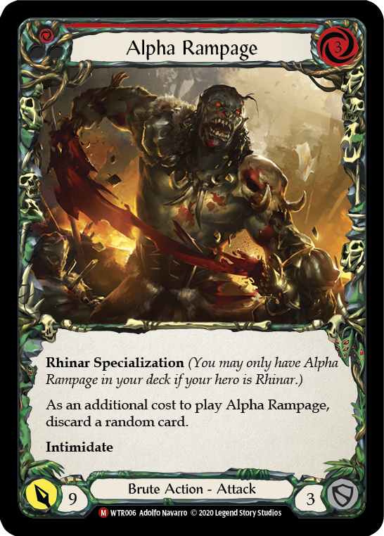 Alpha Rampage (Unlimited)