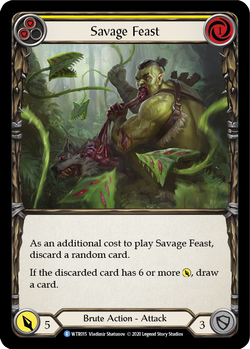 Savage Feast (Yellow) (Unlimited)