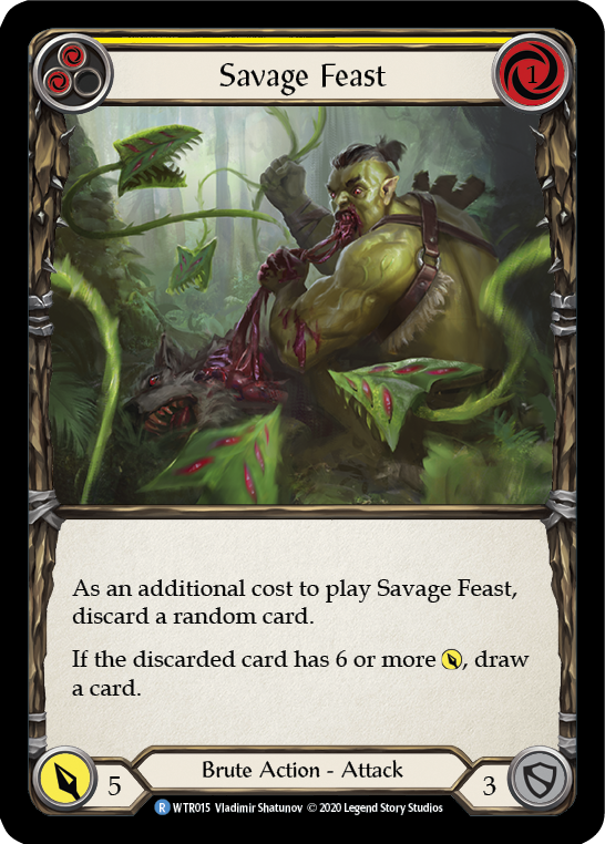 Savage Feast (Yellow) (Unlimited)