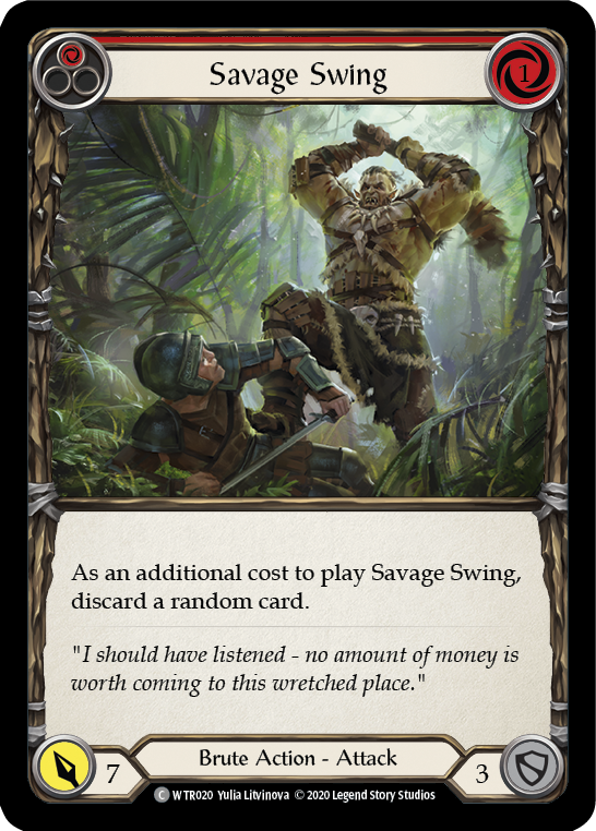Savage Swing (Red) (Unlimited)