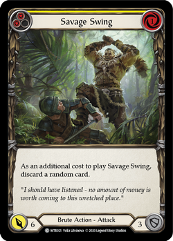 Savage Swing (Yellow) (Unlimited)
