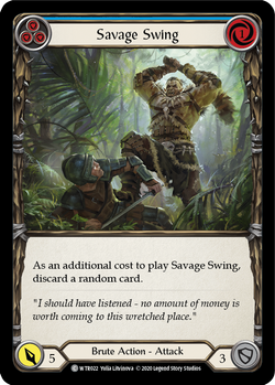 Savage Swing (Blue) (Unlimited)