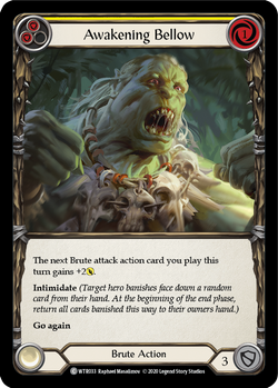 Awakening Bellow (Yellow) (Unlimited)