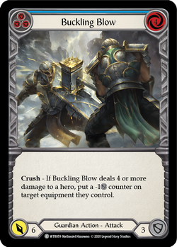 Buckling Blow (Blue) (Unlimited)
