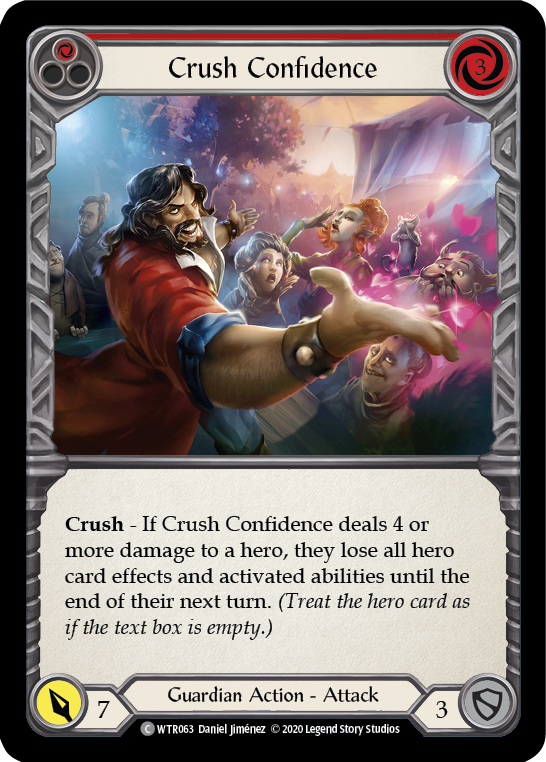 Crush Confidence (Red) (Unlimited)