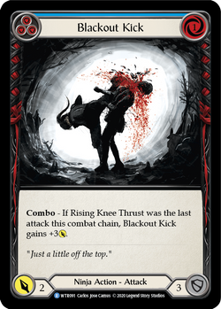 Blackout Kick (Blue) (Unlimited)
