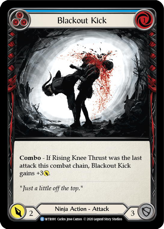Blackout Kick (Blue) (Unlimited)