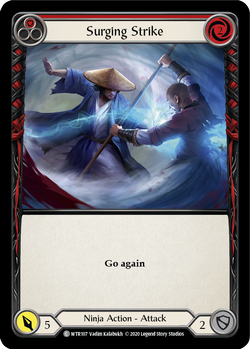 Surging Strike (Red) (Unlimited)
