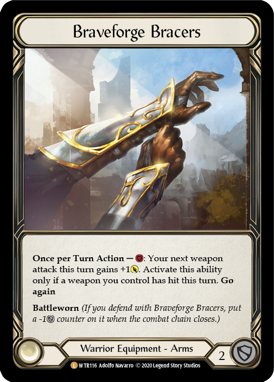 Braveforge Bracers (Unlimited)