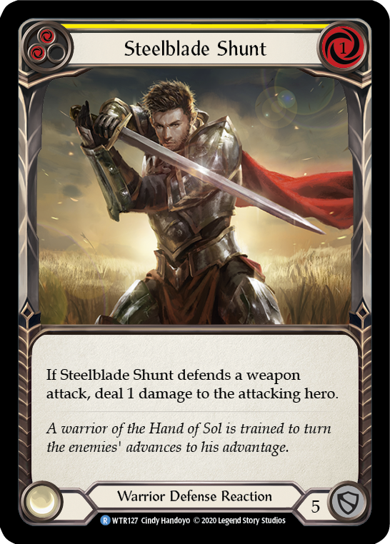 Steelblade Shunt (Yellow) (Unlimited)