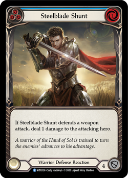 Steelblade Shunt (Blue) (Unlimited)