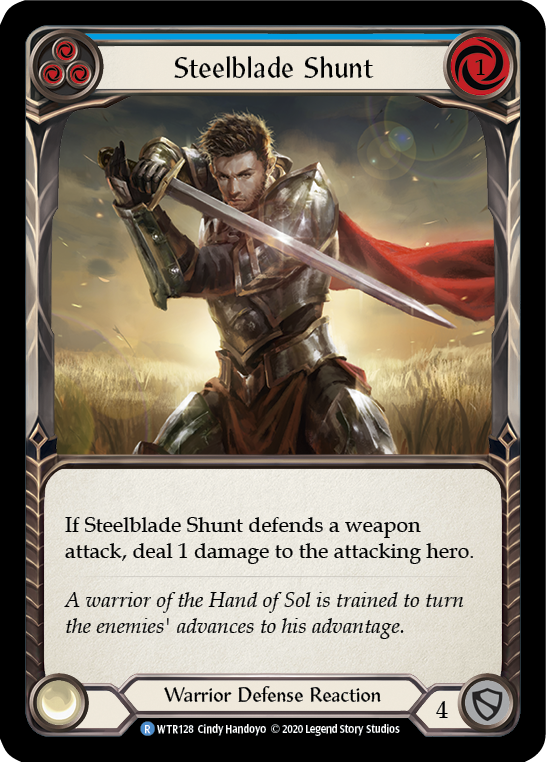 Steelblade Shunt (Blue) (Unlimited)