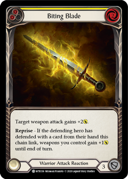 Biting Blade (Yellow) (Unlimited)