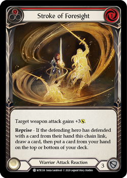 Stroke of Foresight (Red) (Unlimited)